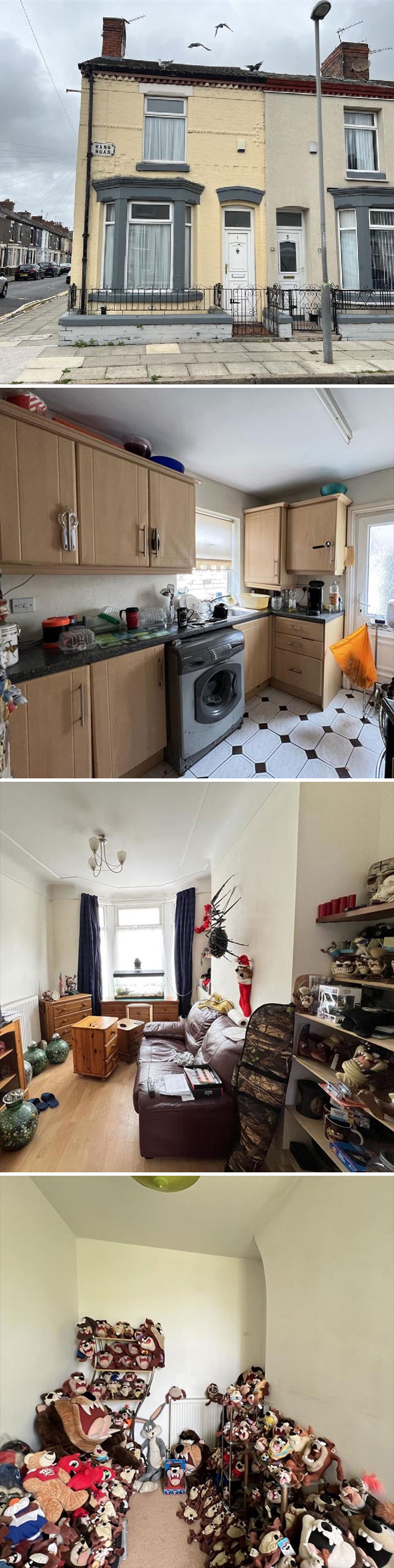 The ‘Tasmanian Devil House’ In Liverpool Is Exactly What You Think It Is £79,950