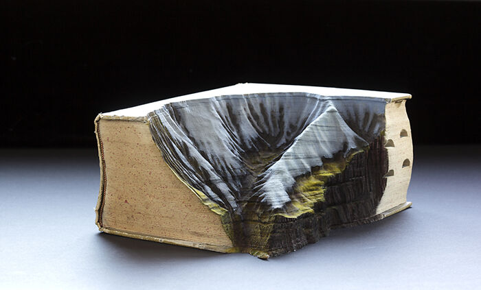 Carved Book Landscapes By Guy Laramee