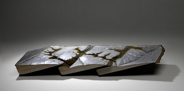 Carved Book Landscapes By Guy Laramee