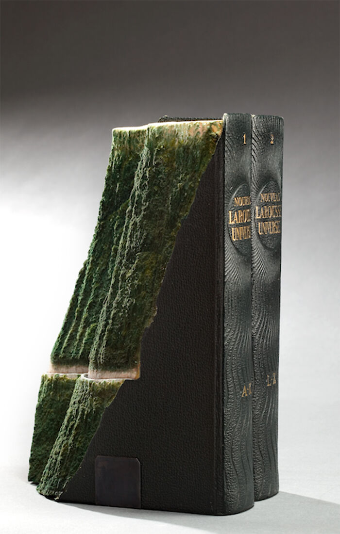 Carved Book Landscapes By Guy Laramee