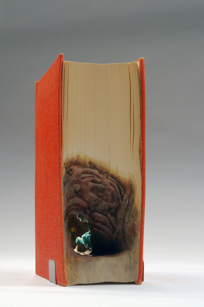 Carved Book Landscapes By Guy Laramee