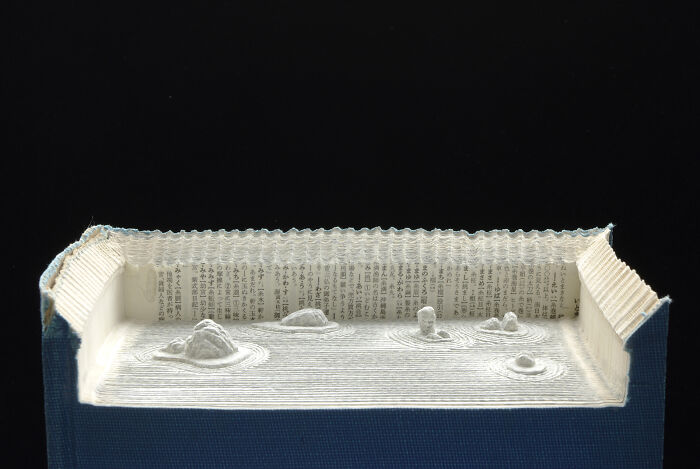 Carved Book Landscapes By Guy Laramee