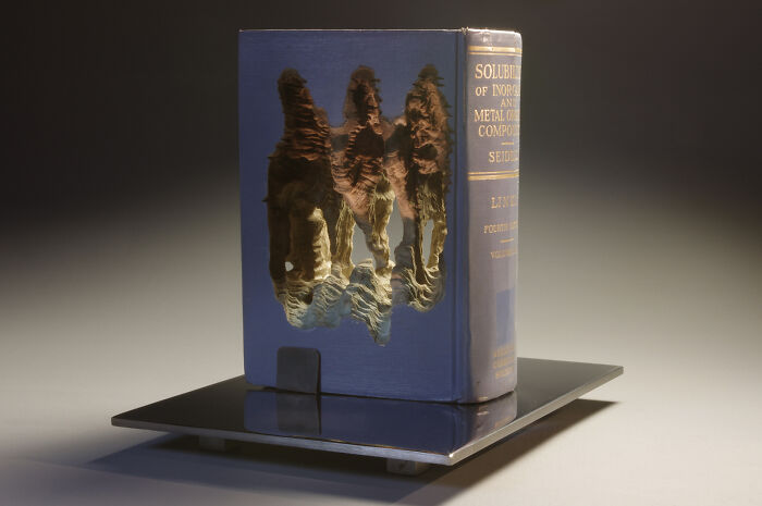 Carved Book Landscapes By Guy Laramee