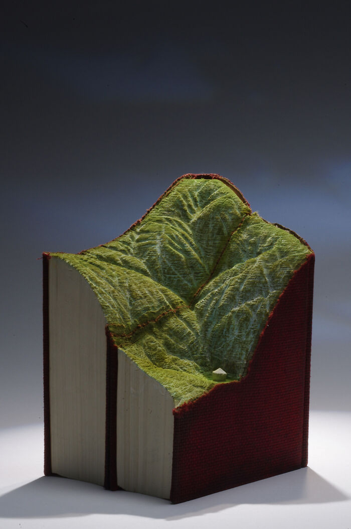 Carved Book Landscapes By Guy Laramee