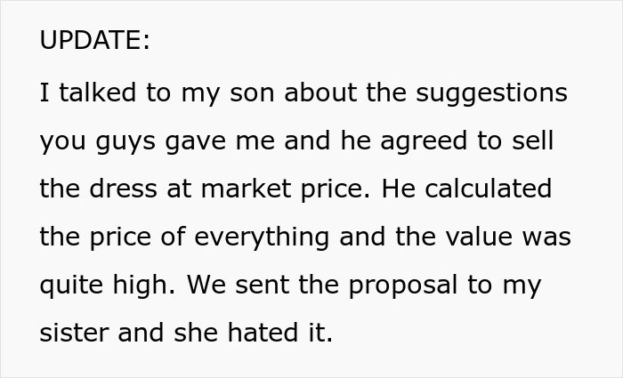 Teenager Spends Loads Of Time Making His Aunt's Wedding Dress Worth $22k-$25k For Free, She Doesn't Even Invite Him