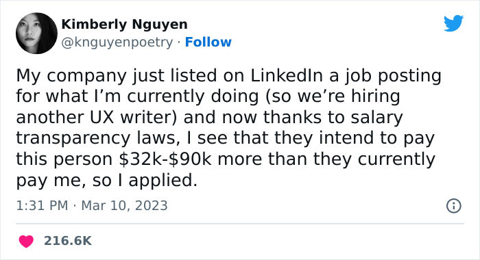 Woman Finds Her Company's Ad For Her Position, But Offering $32k-$90k More, Applies For It And Causes Havoc In The Workplace