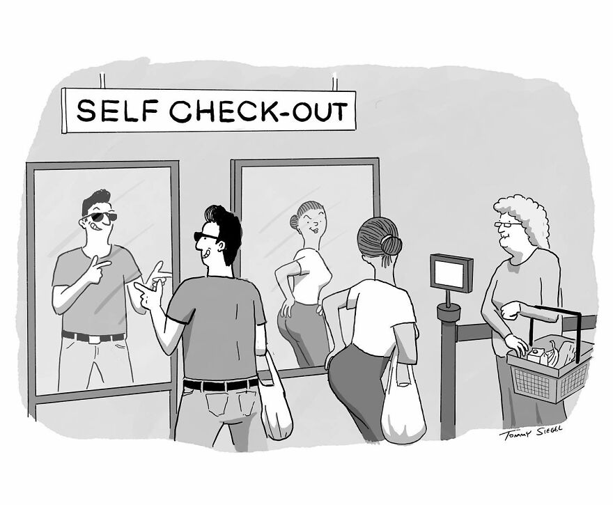 New Yorker Cartoonist Draws Funny, Smart Comics