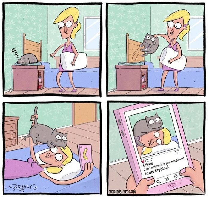 Artist’s 26 New Dark Comics That Always Come With Hilarious Twist