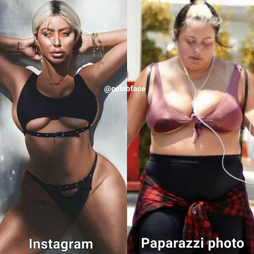 "Welcome To Reality"-Instagram Account With More Than 1 Million Followers Unmasks Edited Photos "Welcome To Reality"-Instagram Account With More Than 1 Million Followers Unmasks Edited Photos