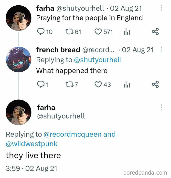 Currently Praying For Them