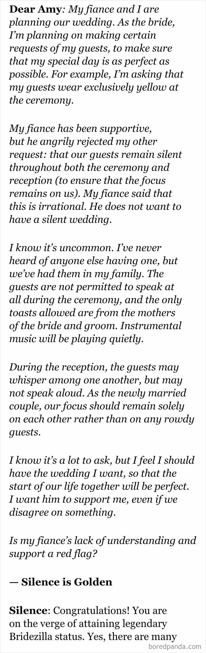 Holy Smack, A Silent Reception‽