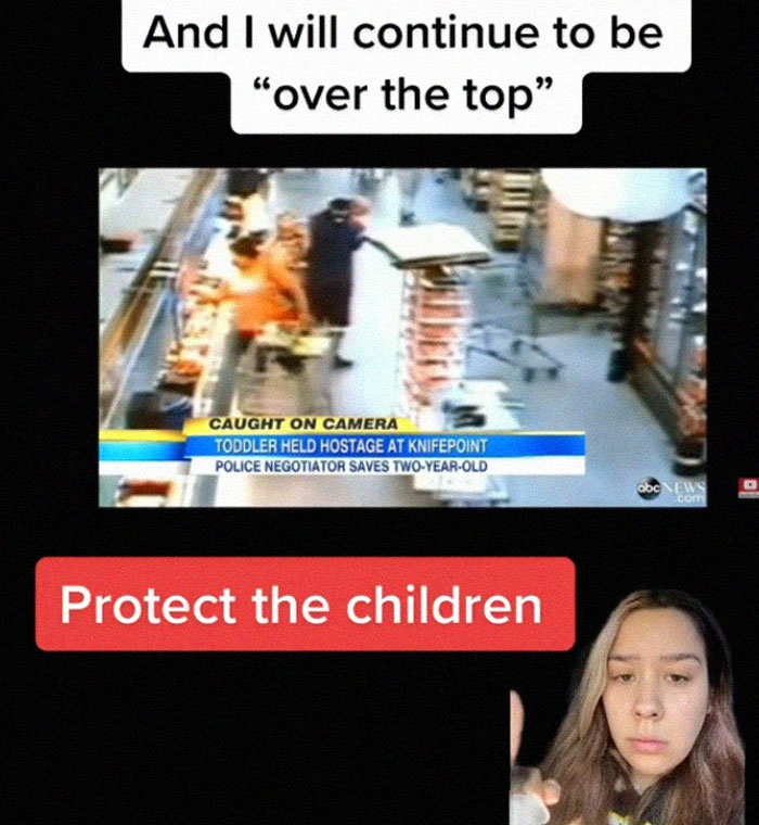 Woman Shares The Important Reasons Why She Keeps Her Daughter On A Leash In Supermarkets