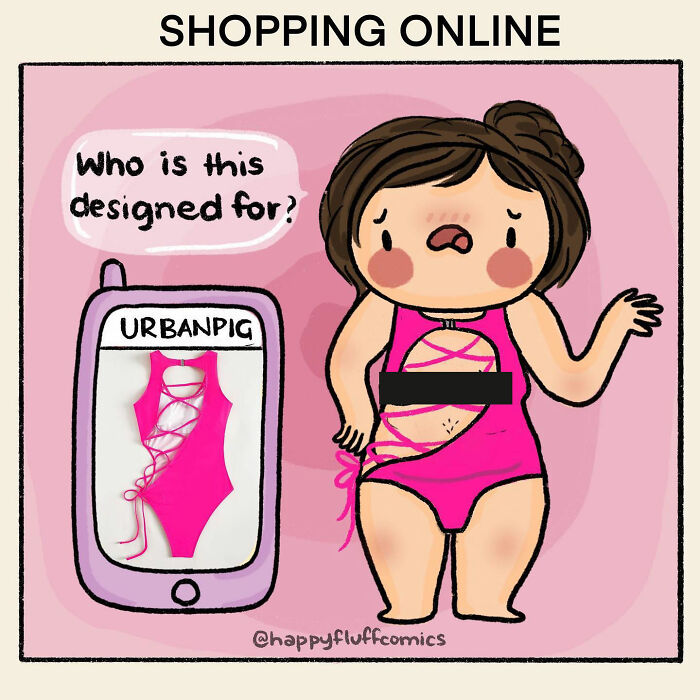 New Relatable Comics From The Artist That Perfectly Showcase Common Girls' Issues