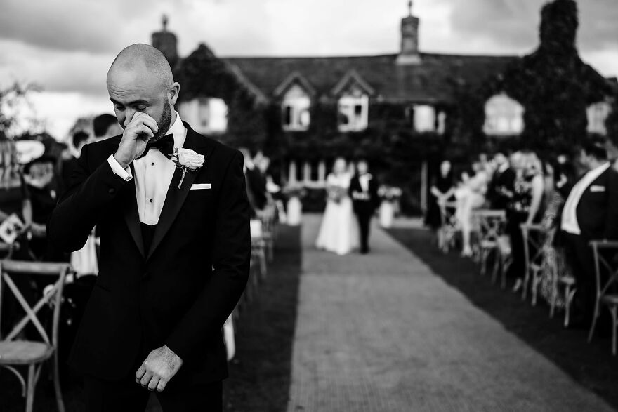 Emotional Groom
