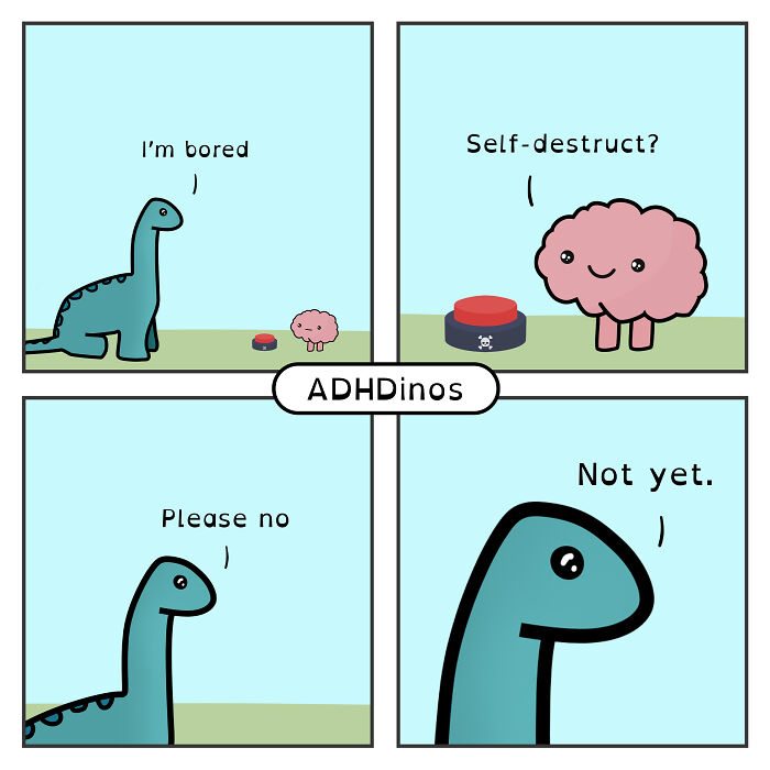 27 New Adhdinos Comics About The Adhd Experience In Adulthood