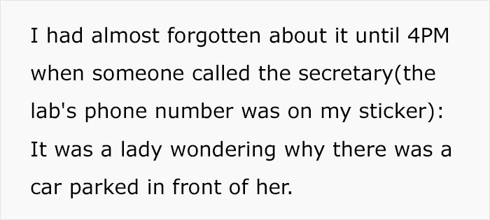 This Woman&rsquo;s Idea Of Stealing Someone&rsquo;s Parking Spot Backfires As The Owner Just Blocks Her Car, Making Her Wait For Almost 2 Hours