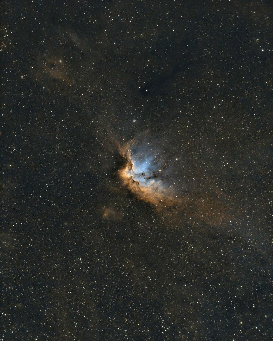 Ngc 7380 - The Wizard Nebula