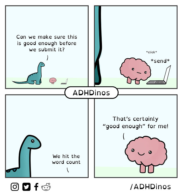 27 New Adhdinos Comics About The Adhd Experience In Adulthood