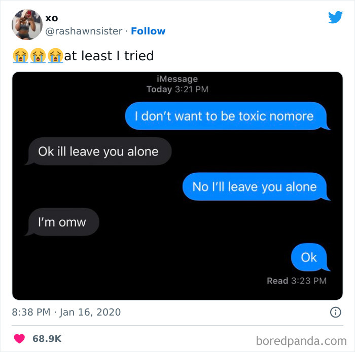 people misunderstood each other 