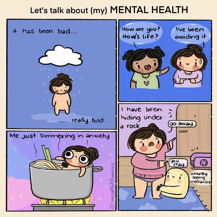 New Relatable Comics From The Artist That Perfectly Showcase Common Girls' Issues