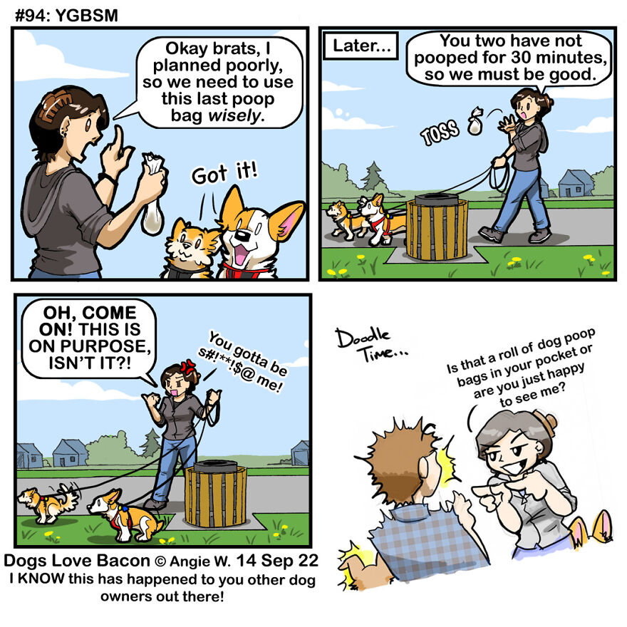 25 Comics That I Drew About The Lives Of My Rescue Dogs!