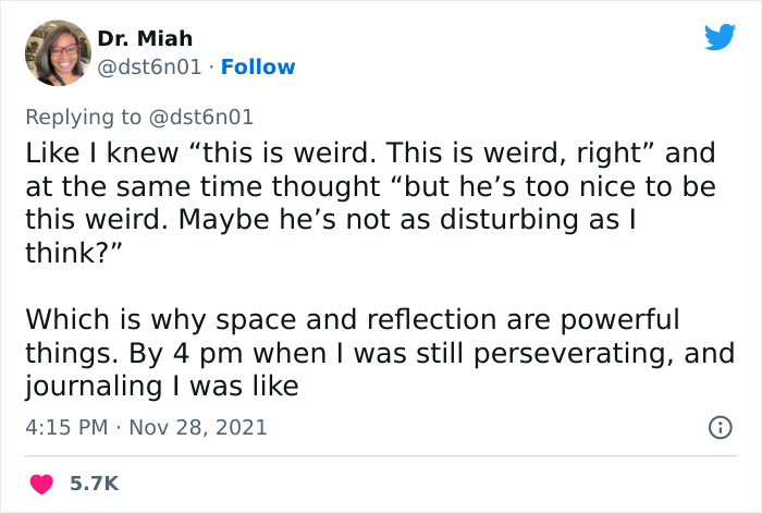 On The First Date, Man Expresses Some Pretty Concerning Opinions, Woman Realizes How Bad It Was Only At Home