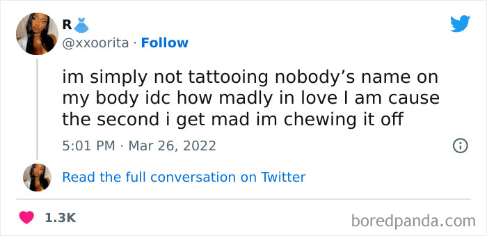 Funny Tweets About Tattoos