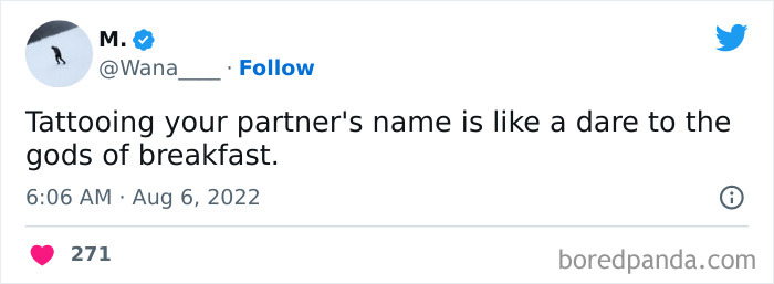 Funny Tweets About Tattoos