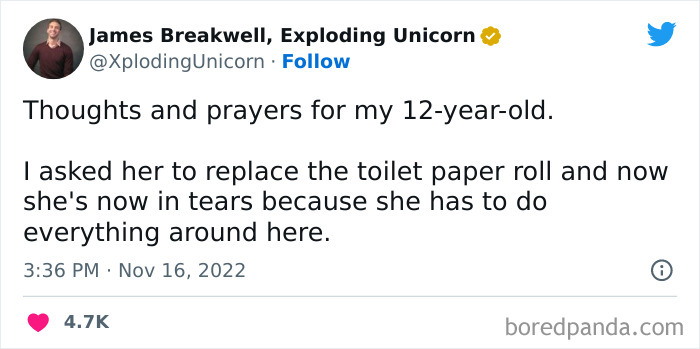 Funny-Relatable-Dad-Tweets-Xploding-Unicorn-James-Breakwell