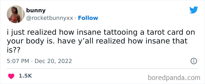 Funny Tweets About Tattoos