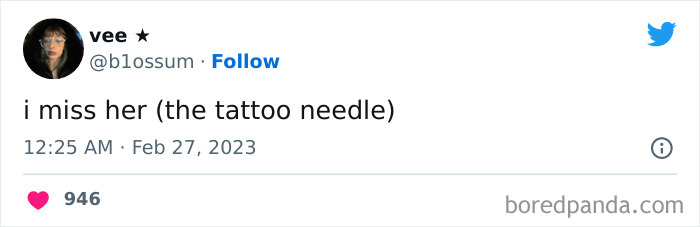 Funny Tweets About Tattoos