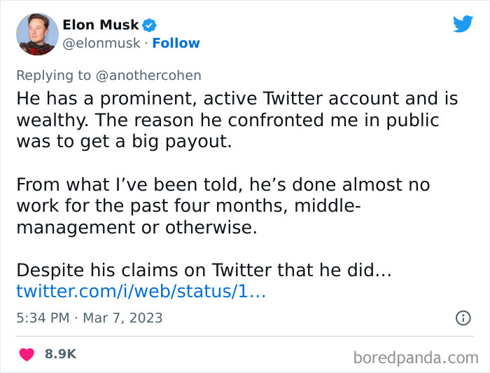 Twitter Employee Tweets Elon Musk To Find Out If He Still Has A Job, Elon Proceeds To Publicly Belittle Him And Mock His Disability