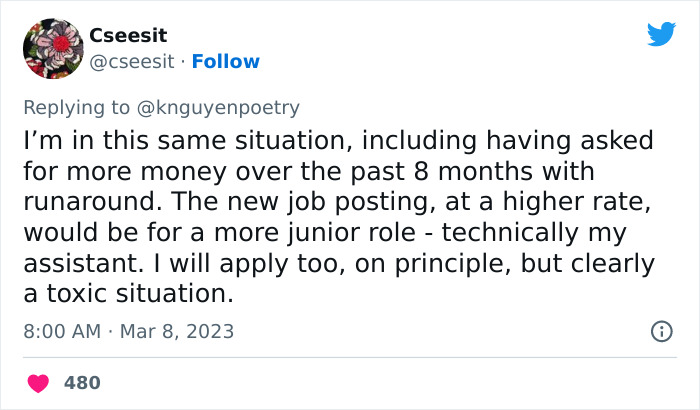 Woman Finds Her Company's Ad For Her Position, But Offering $32k-$90k More, Applies For It And Causes Havoc In The Workplace