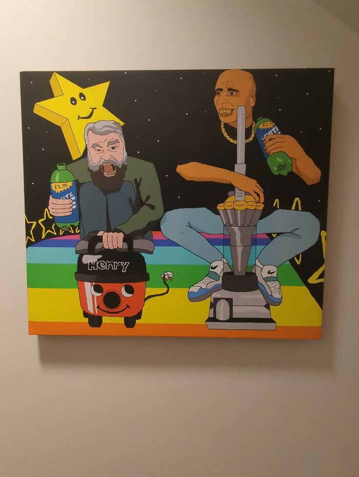 Jim'll Paint It Featuring British Treasures, Goldie, Brian Blessed And Henry