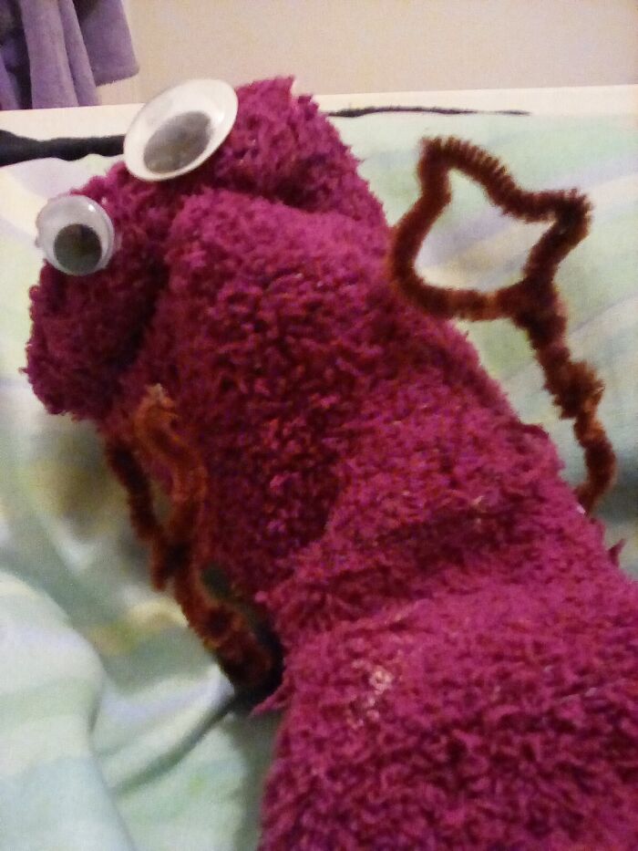 Two Faced Sock Demon Of The Name "Eggy"