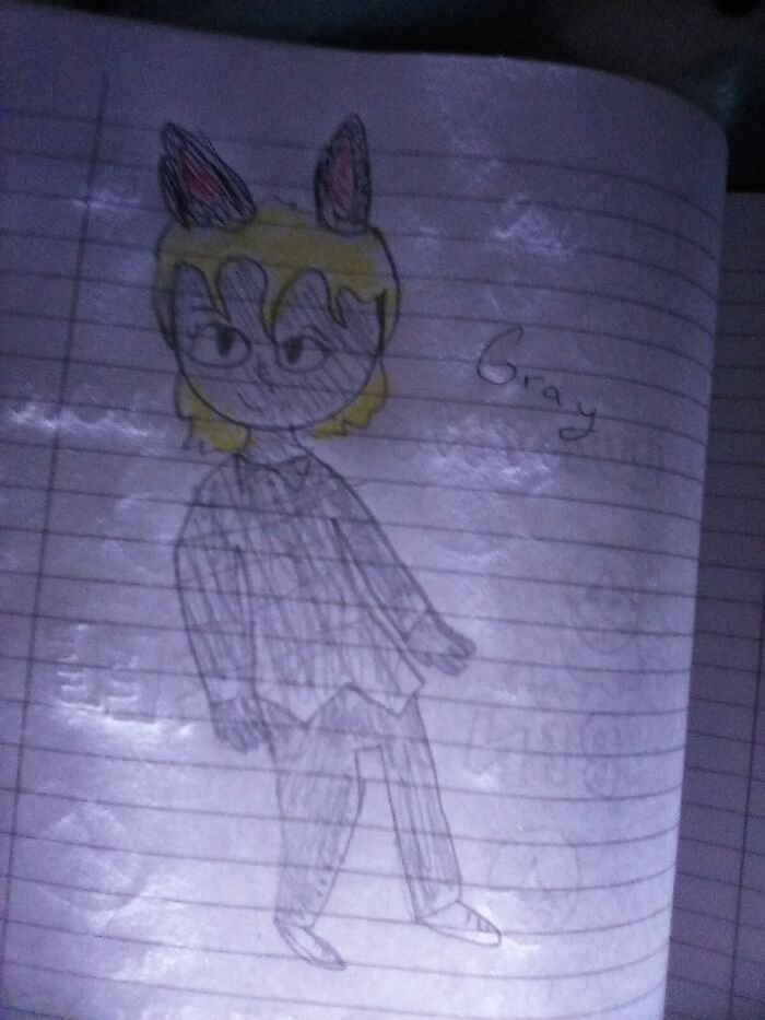Very Rushed Lol. Also Her Name Is Gray Because She's Very Gray Lol