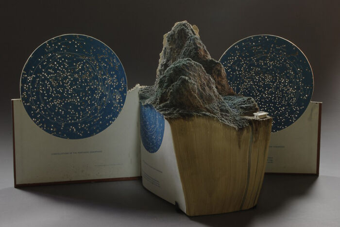 Carved Book Landscapes By Guy Laramee
