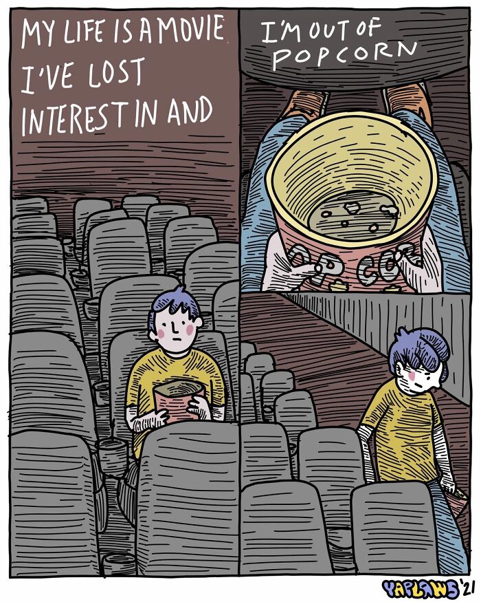 New Comics About Making It Through Life While Fighting Mental Health Issues By This Artist
