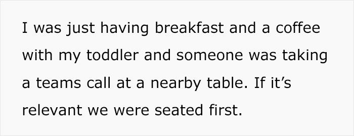 Guy Gets Annoyed At A Toddler At A Caf&eacute; Because He Wants To Use It As His Office, The Kid's Mom Calls Him Out