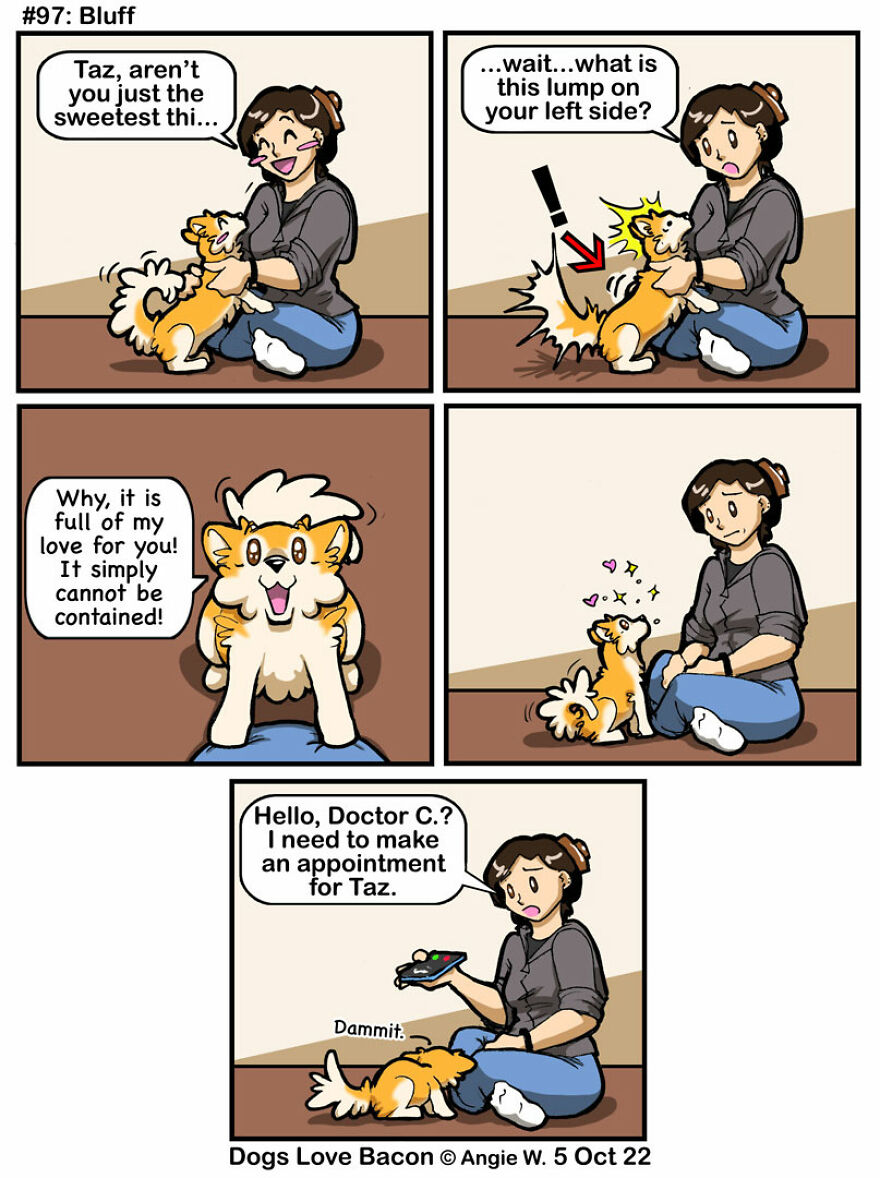 25 Comics That I Drew About The Lives Of My Rescue Dogs!