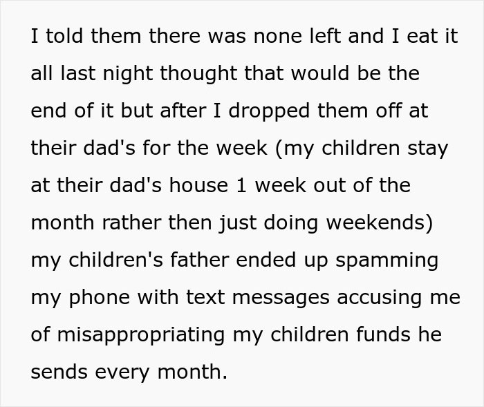 Mom Orders Takeout After Putting Kids To Bed After Having A Bad Day, Drama Ensues When Her Ex Finds Out