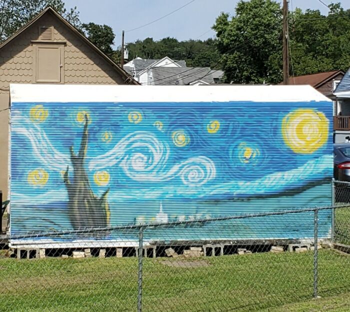 Van Gogh Storage Building