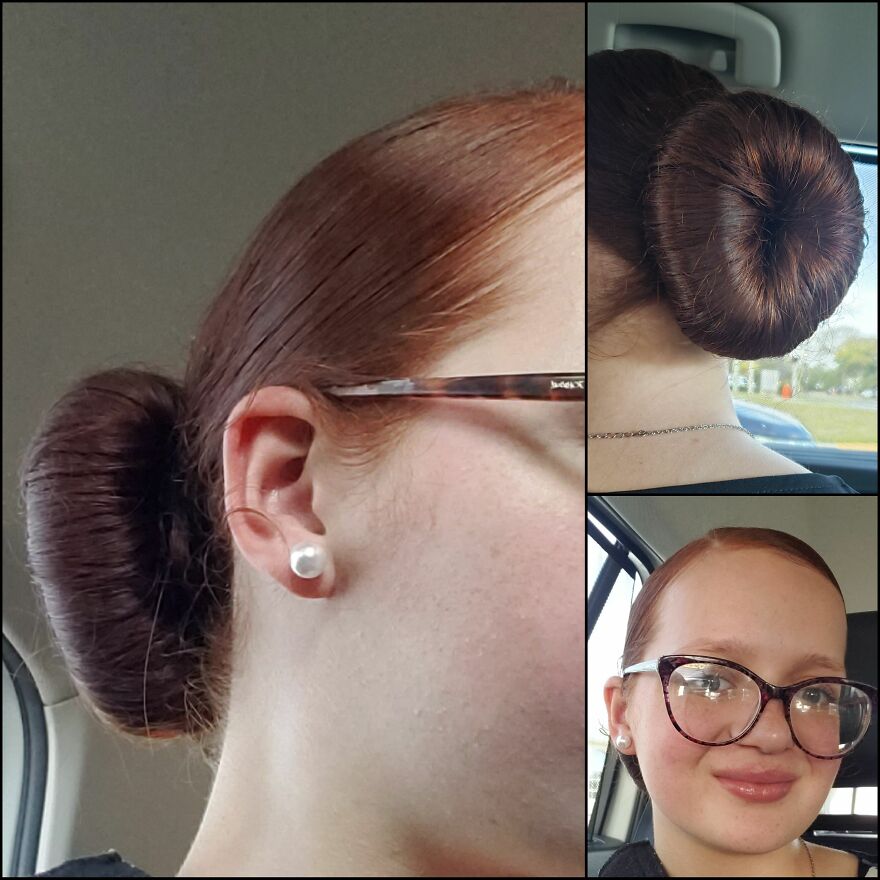 Did A Formal Theme Today! My Frizzy Hair Is Tamed Finally!