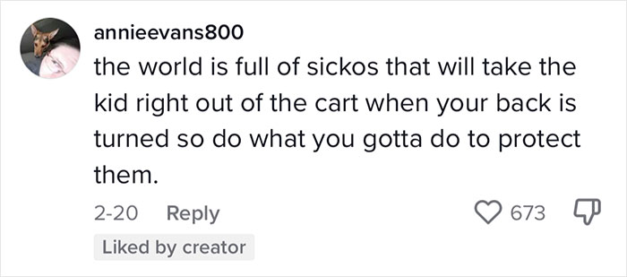 Woman Shares The Important Reasons Why She Keeps Her Daughter On A Leash In Supermarkets