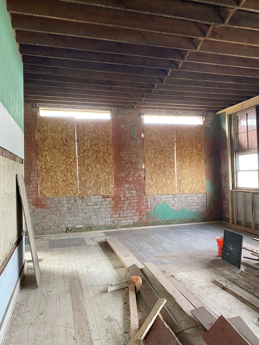 We Bought An Old Grade School And Are Turning It Into Our Home, Here's Some Wild Stuff We Found Inside