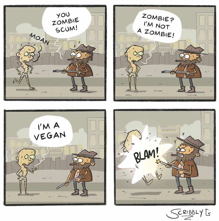 Artist’s 26 New Dark Comics That Always Come With Hilarious Twist