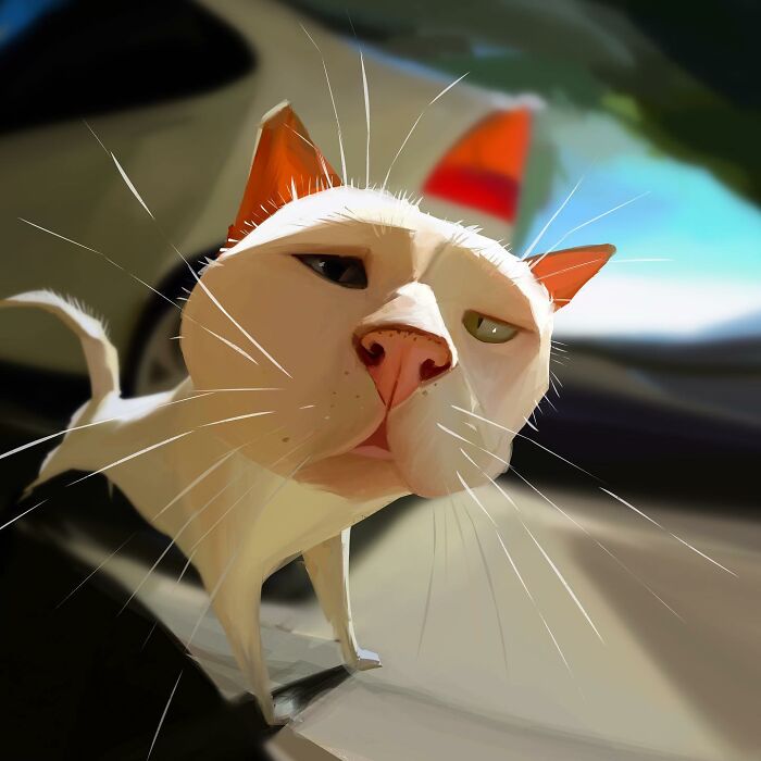 Have Fun With The Fabulous Portraits Of Albeniz Rodriguez, The Artist Who Shows The Happy Side Of Animals (41 Pics)