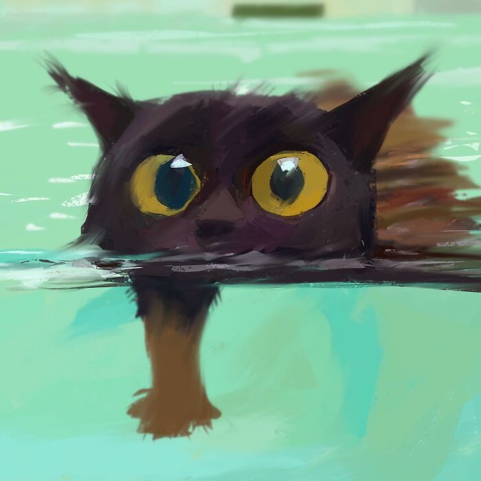 Have Fun With The Fabulous Portraits Of Albeniz Rodriguez, The Artist Who Shows The Happy Side Of Animals (41 Pics)