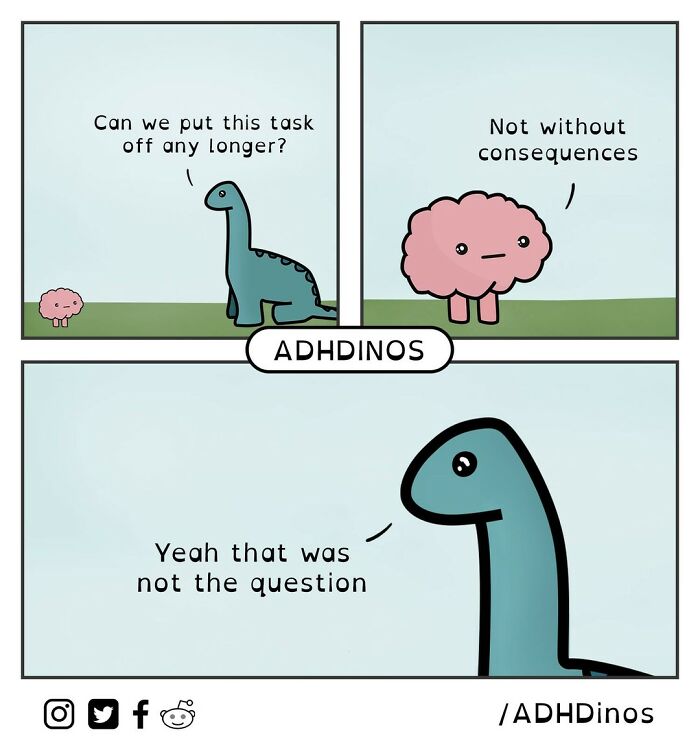 27 New Adhdinos Comics About The Adhd Experience In Adulthood