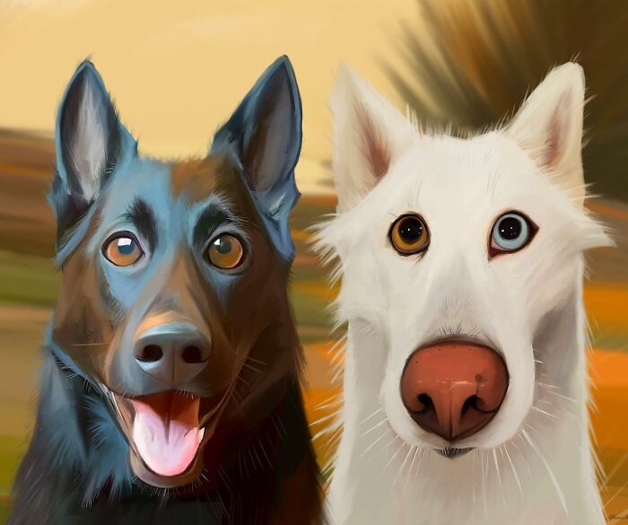 Have Fun With The Fabulous Portraits Of Albeniz Rodriguez, The Artist Who Shows The Happy Side Of Animals (41 Pics)